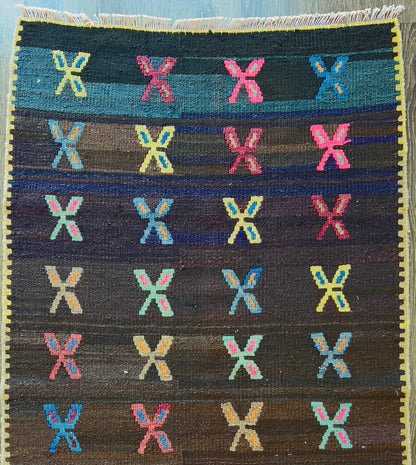 Vintage Bergama Kilim Runner