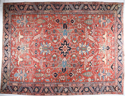 Antique Heriz Carpet