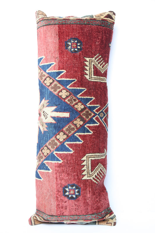 Antique Turkish Carpet Pillow Case