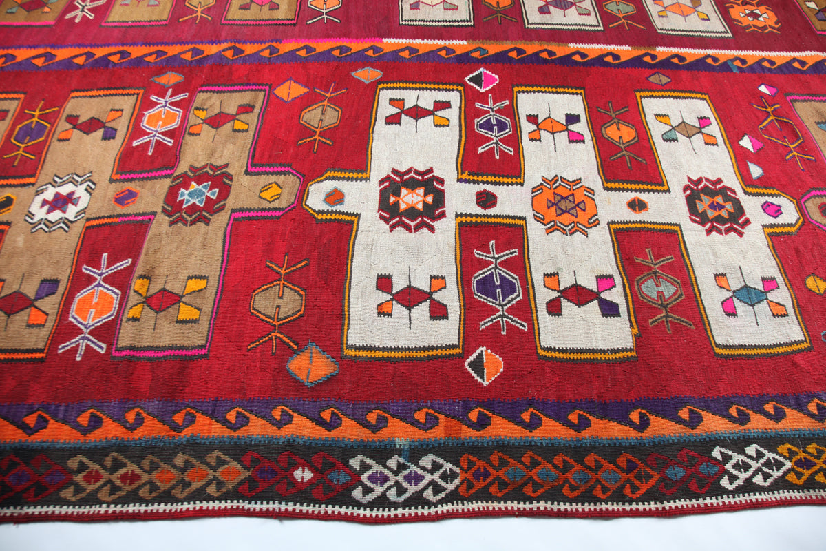 Vintage Erzurum Kilim