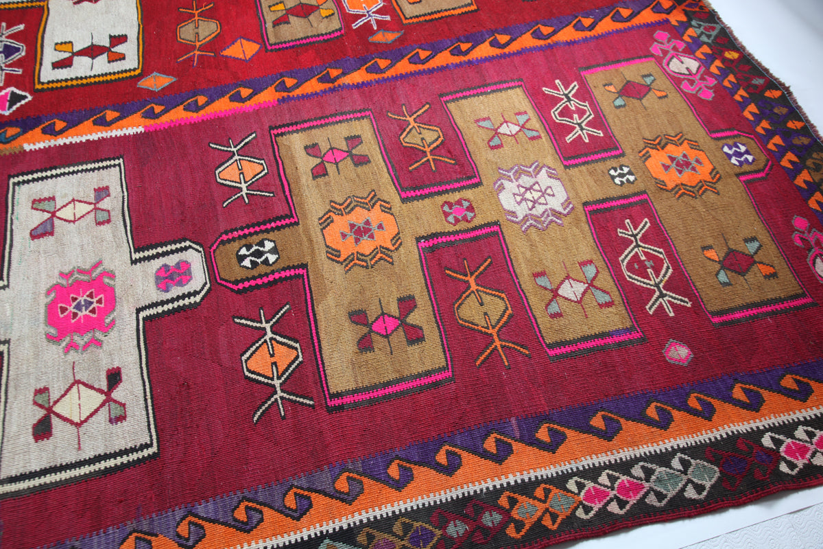 Vintage Erzurum Kilim