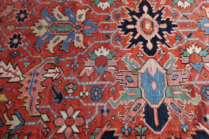 Antique Heriz Carpet