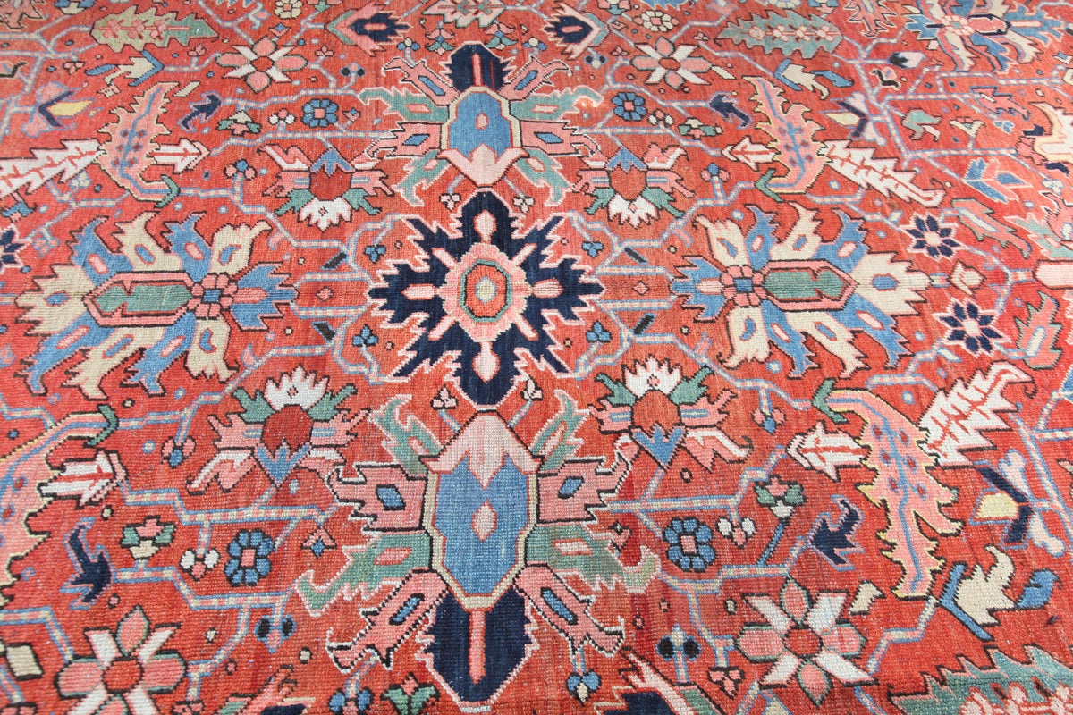 Antique Heriz Carpet