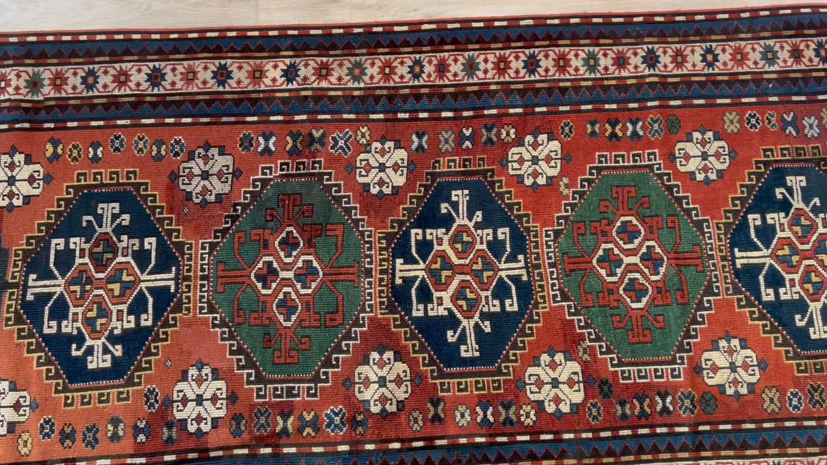 Antique Kazak Carpet