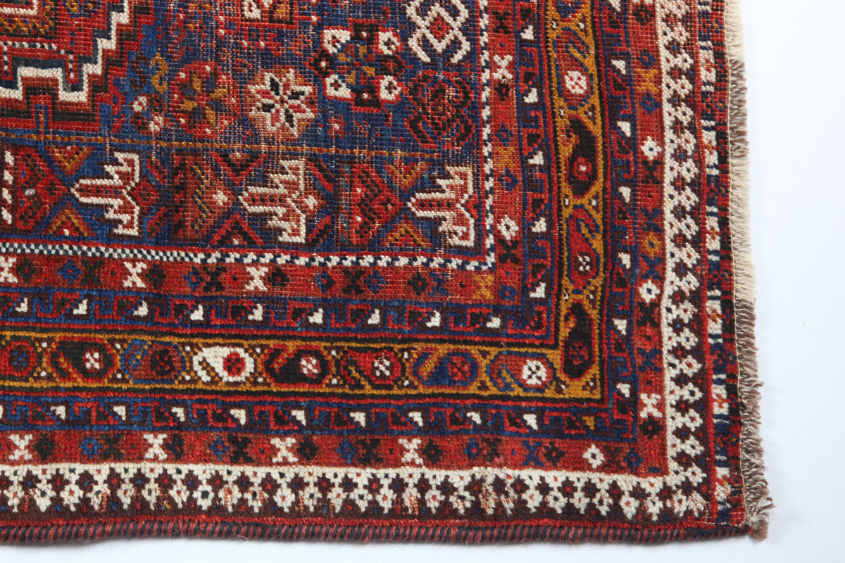 Antique Shirazi Qashqai Carpet