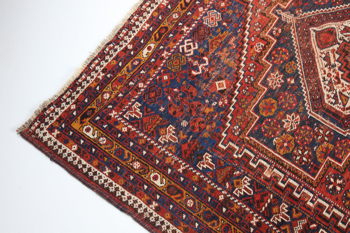 Antique Shirazi Qashqai Carpet