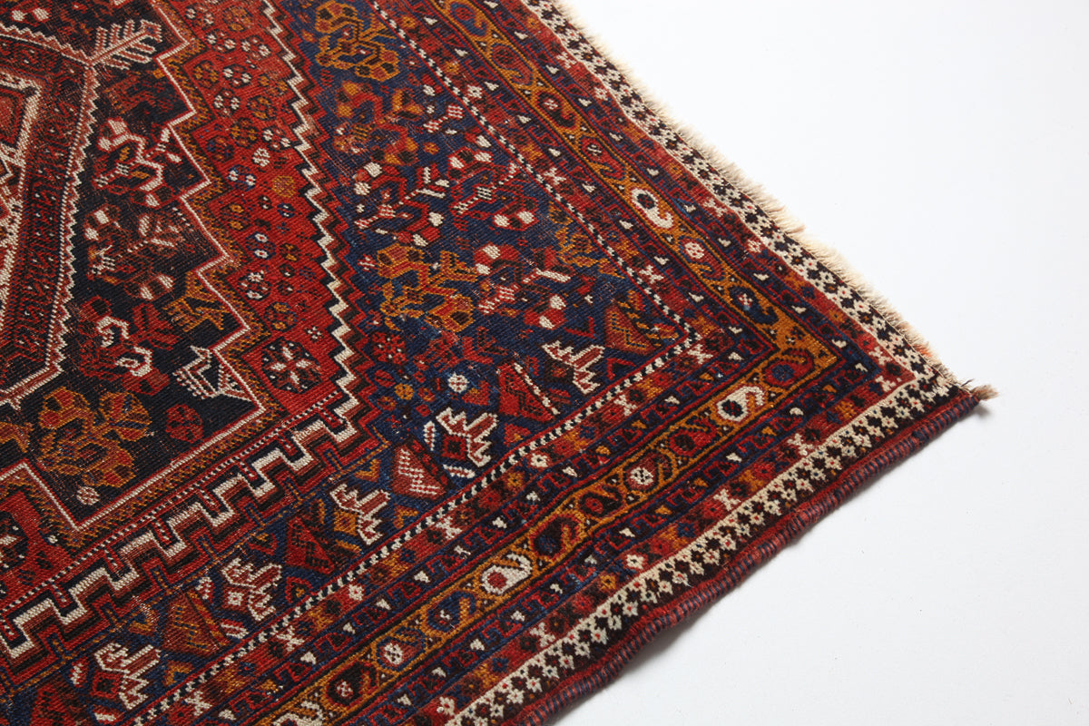 Antique Shirazi Qashqai Carpet