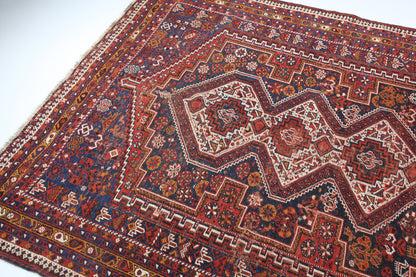 Antique Shirazi Qashqai Carpet