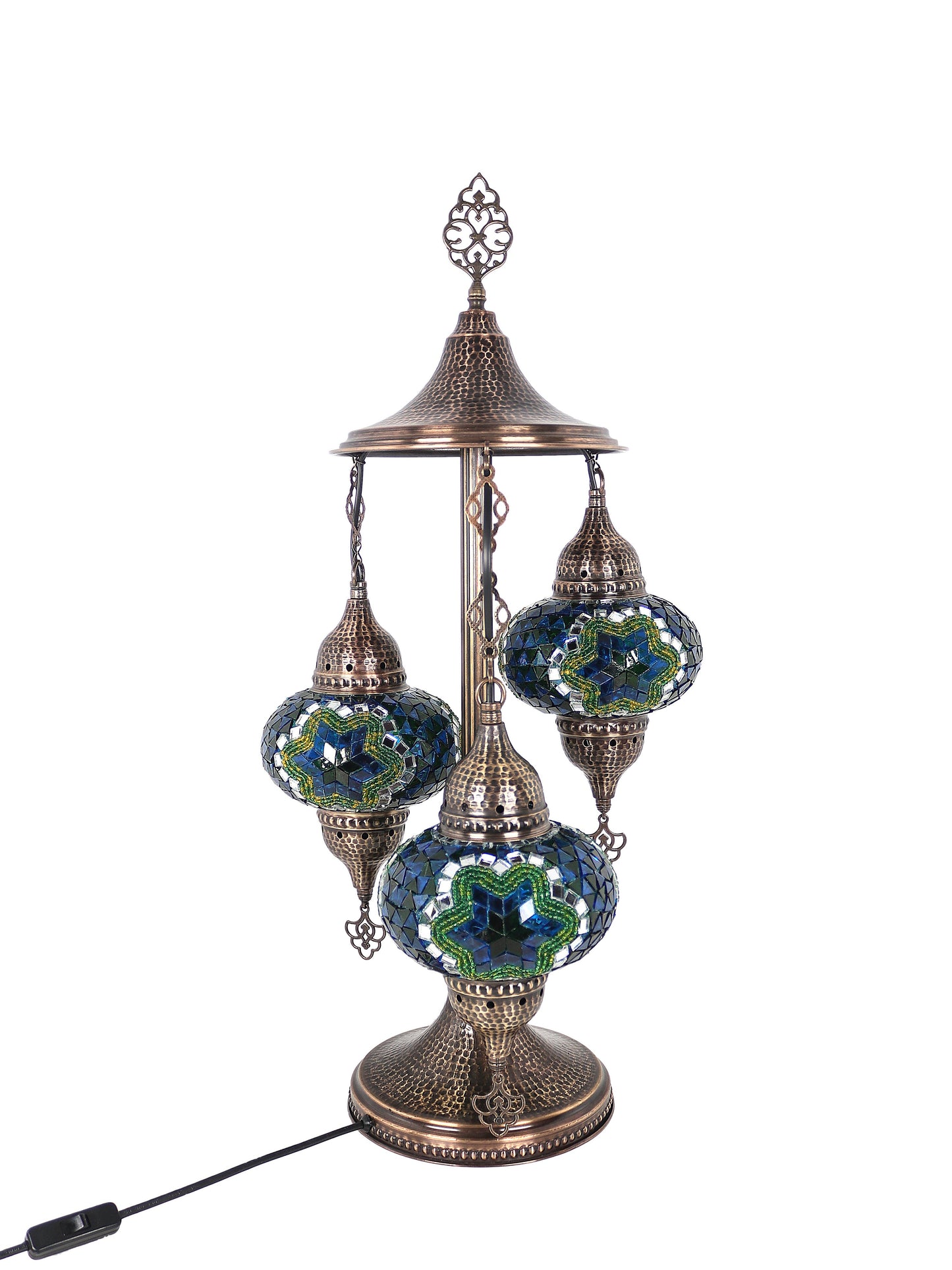 Turkish Mosaic Glass Floor Lamp