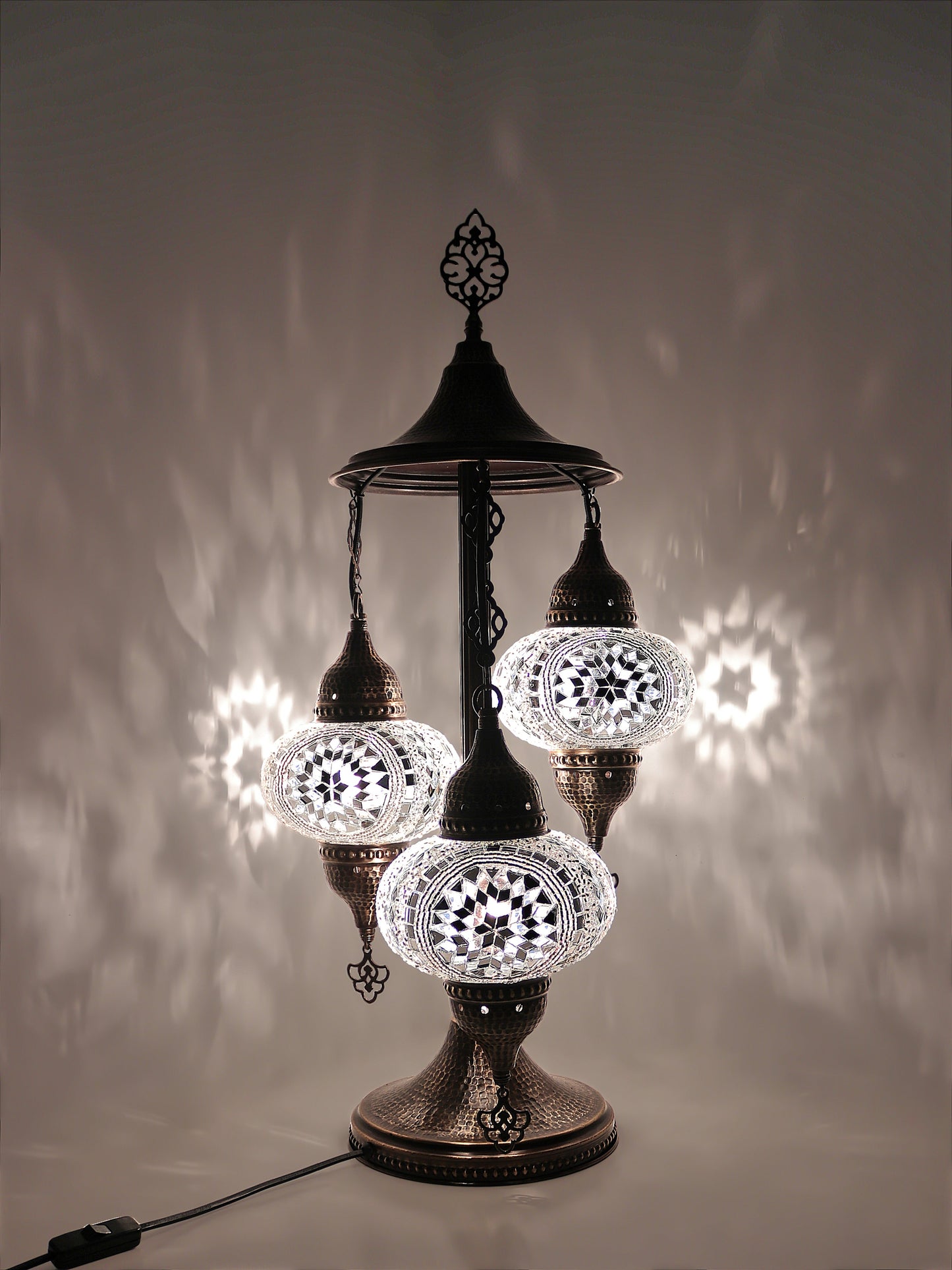 Turkish Mosaic Glass Floor Lamp