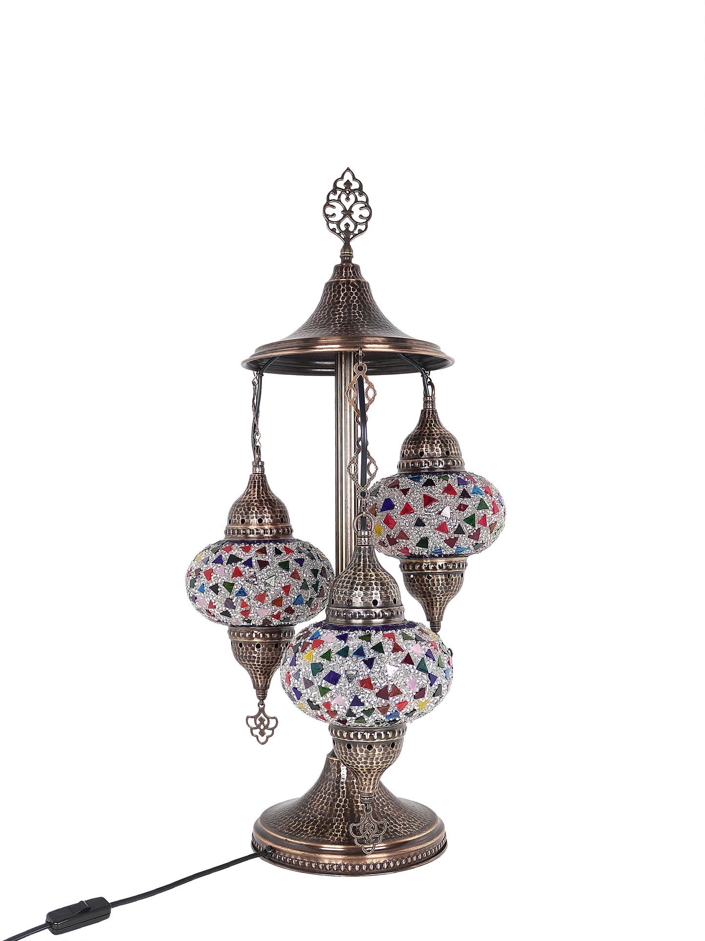 Turkish Mosaic Glass Floor Lamp