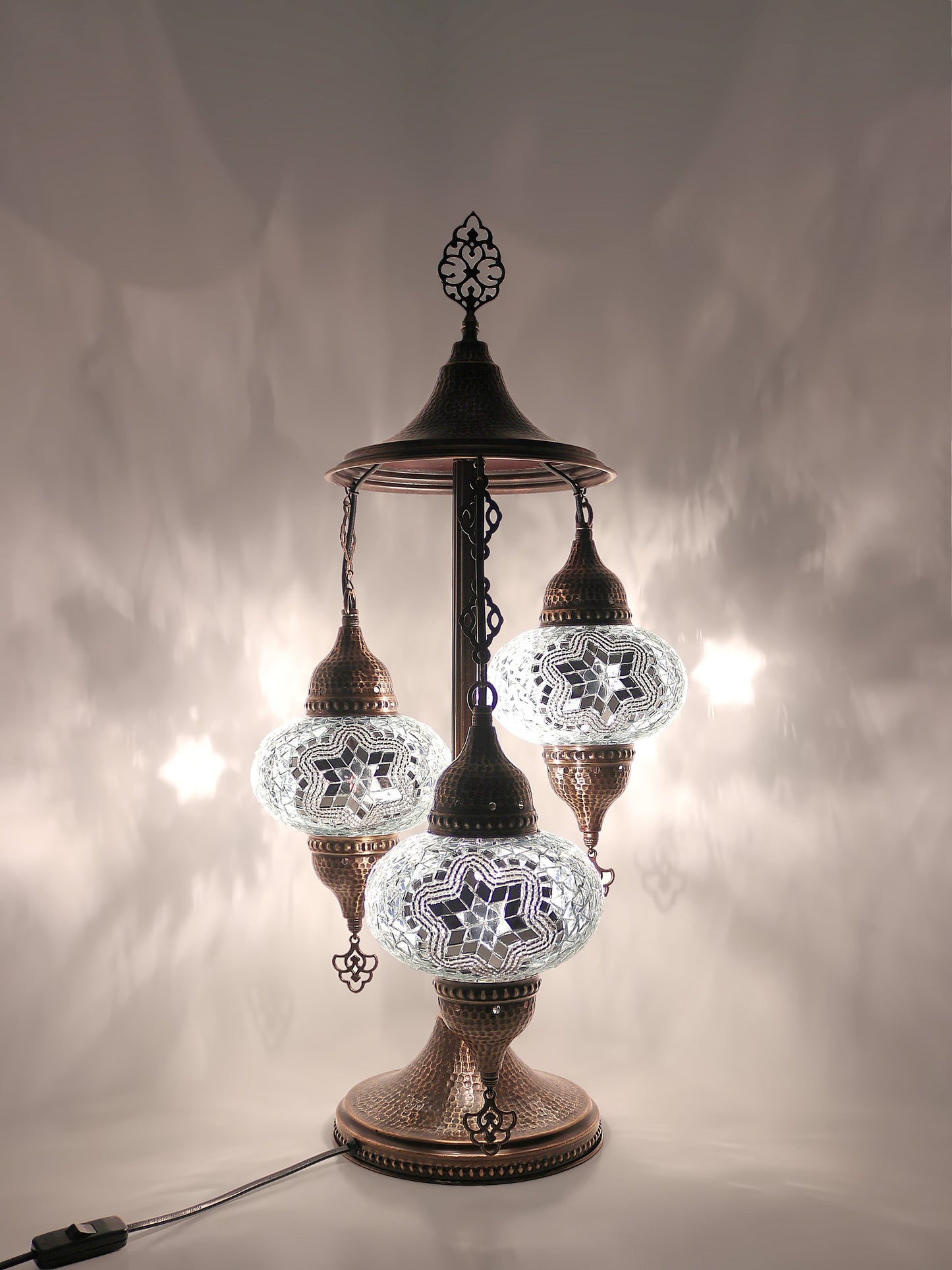 Turkish Mosaic Glass Floor Lamp