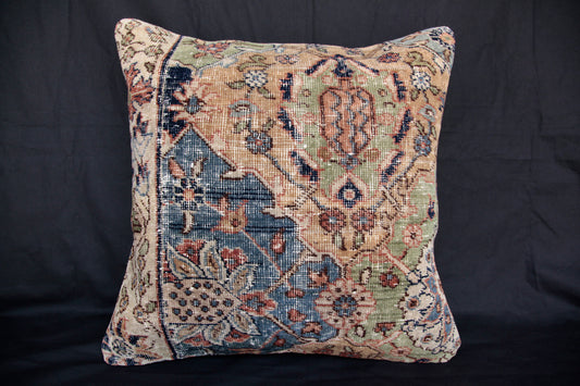 Antique Turkish Carpet Pillow Cover