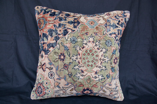 Antique Turkish Carpet Pillow Case