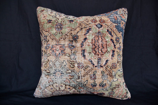 Antique Turkish Carpet Pillow Case