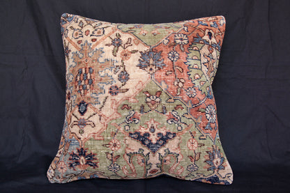Antique Turkish Carpet Pillow Case
