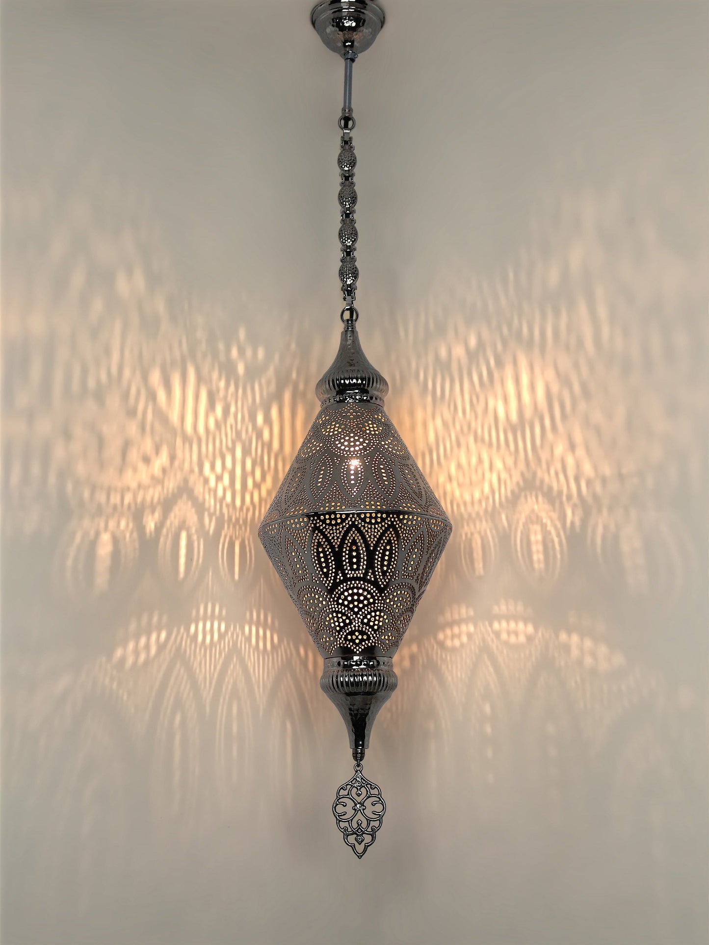 Morrocan Pierced Metal Pendant Light