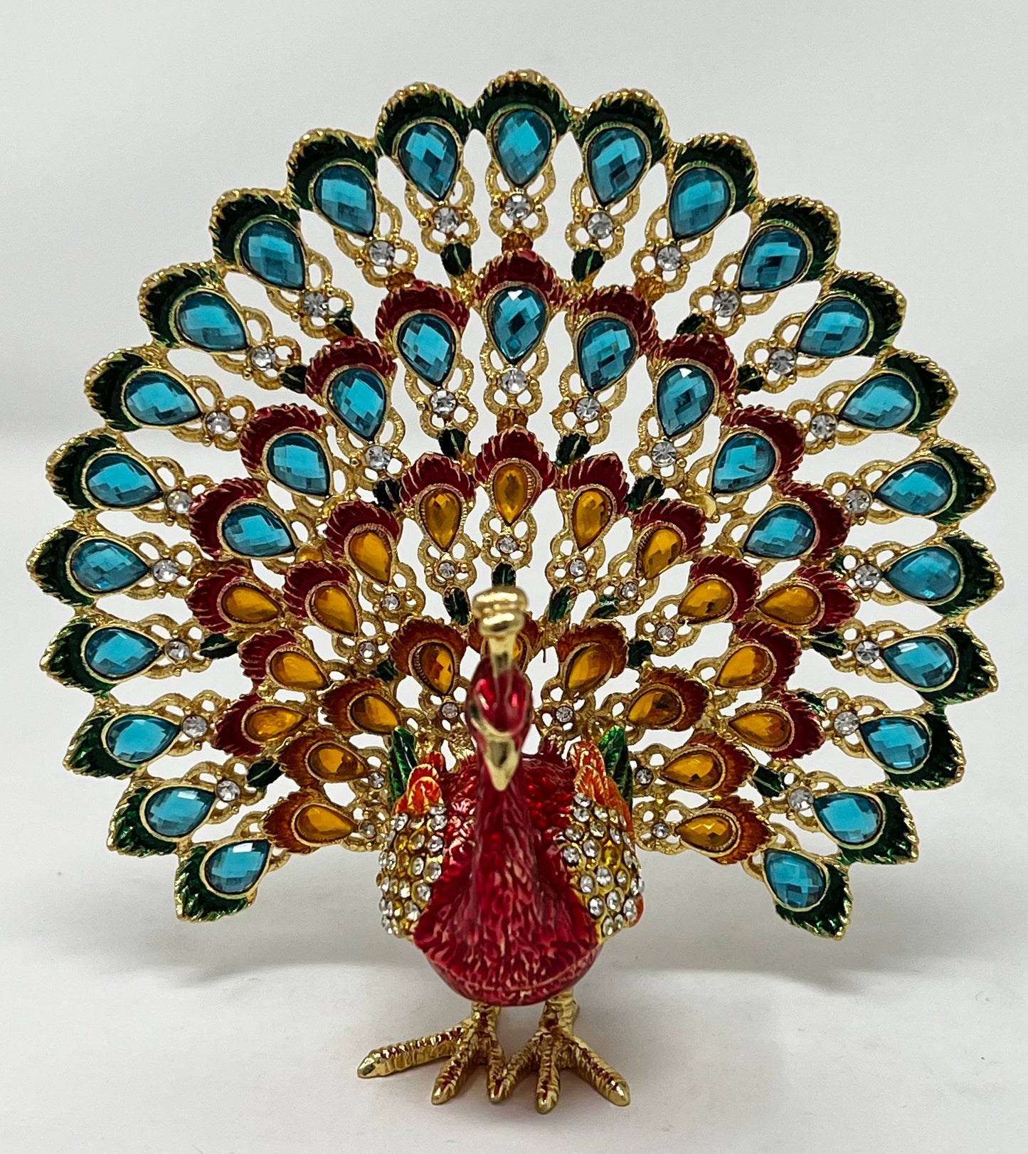 Turkish Figurine Decor Peacock