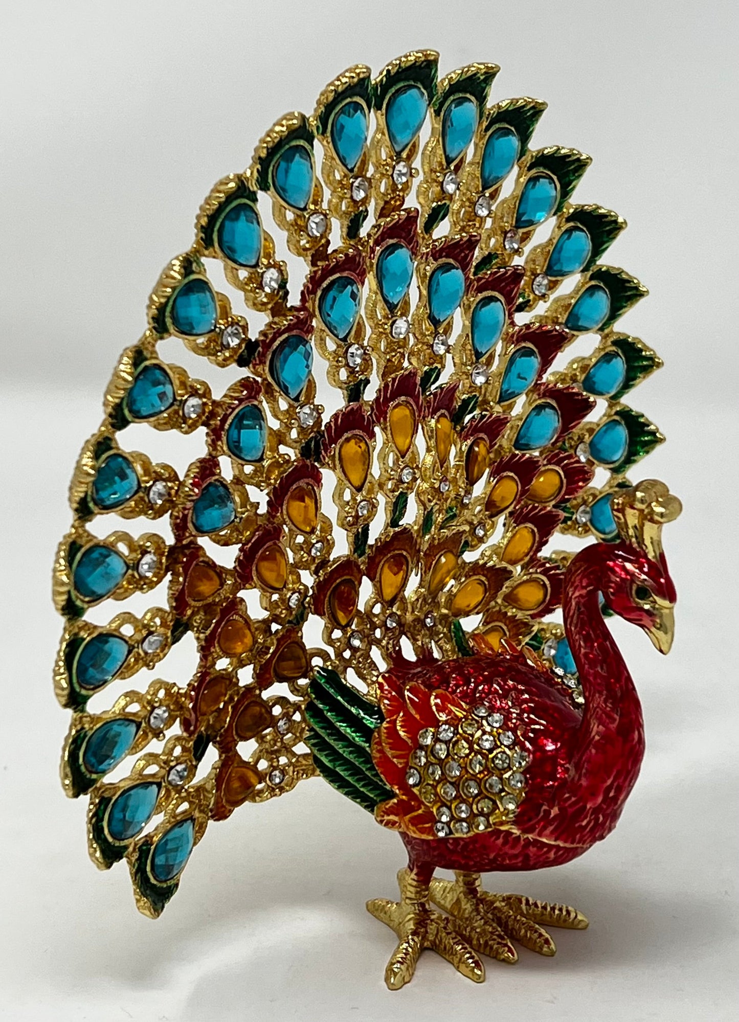 Turkish Figurine Decor Peacock