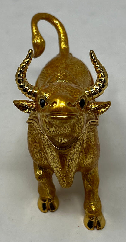 Turkish Figurine Decor Ceremonial Bull