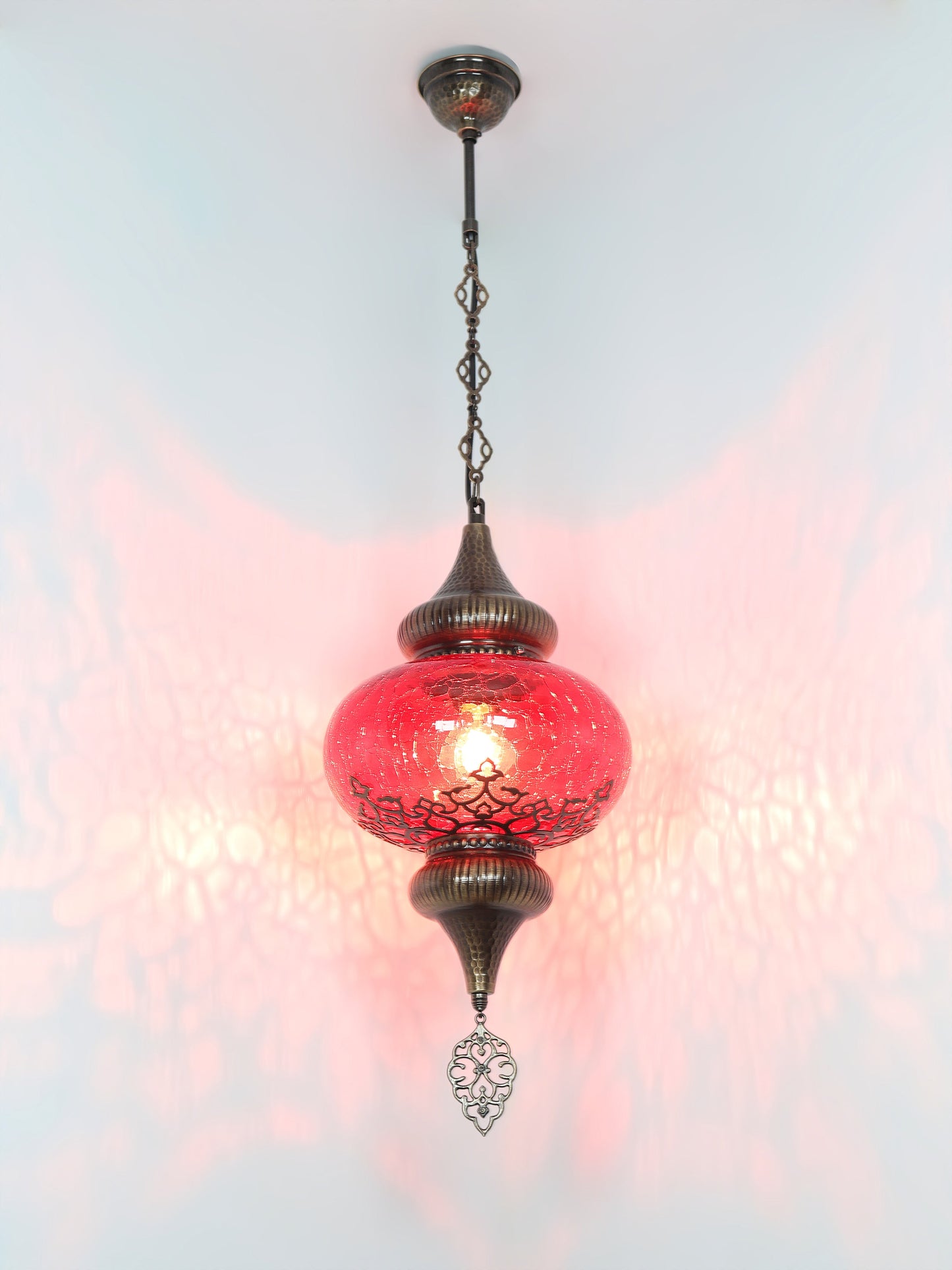 Ottoman Clear Glass Hanging Light