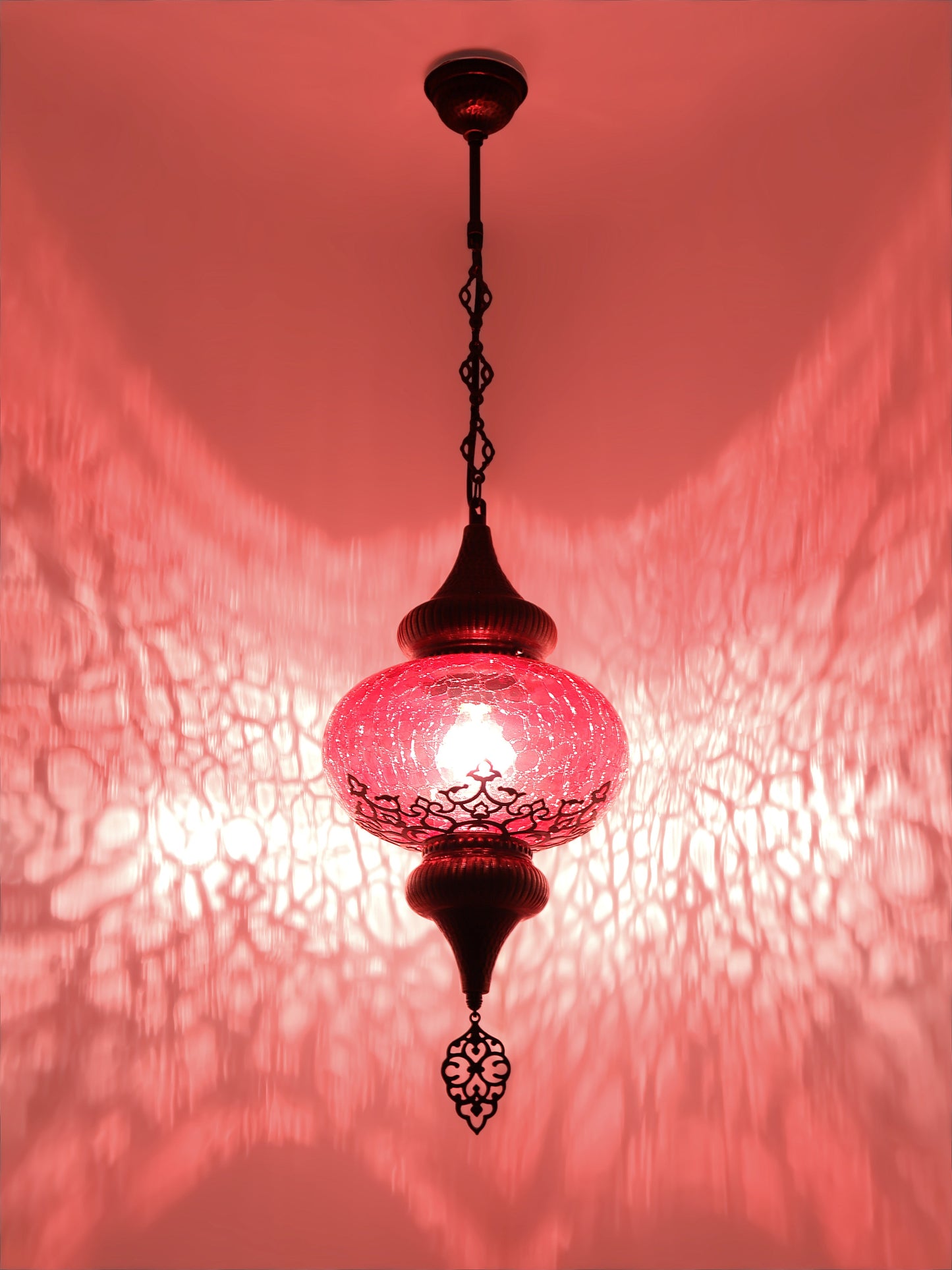 Ottoman Clear Glass Hanging Lights