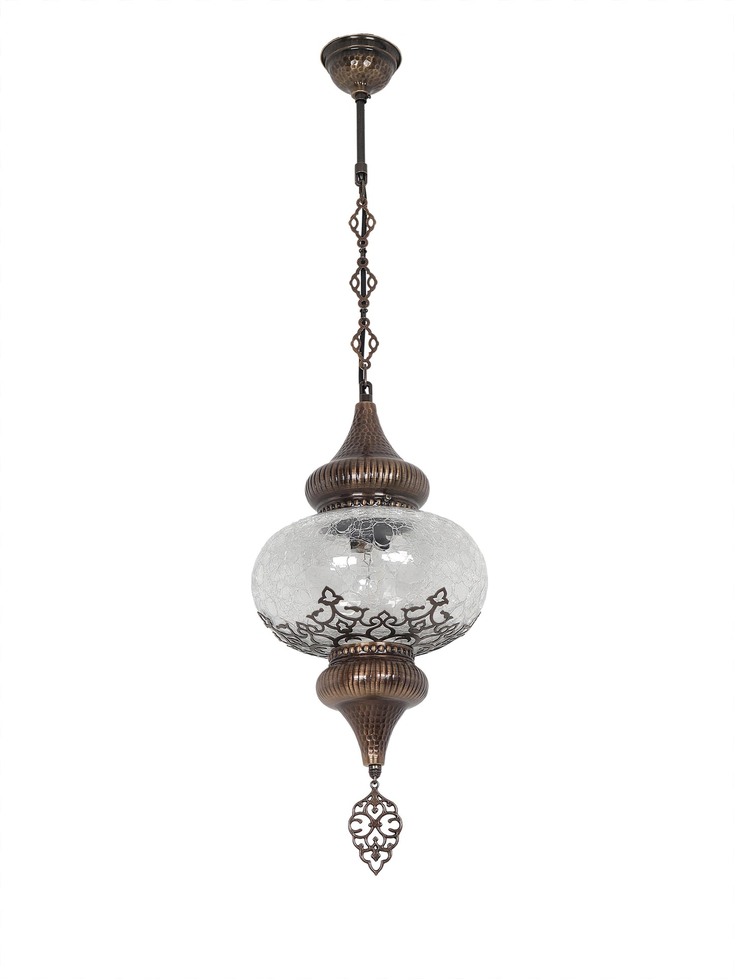 Ottoman Clear Glass Hanging Light