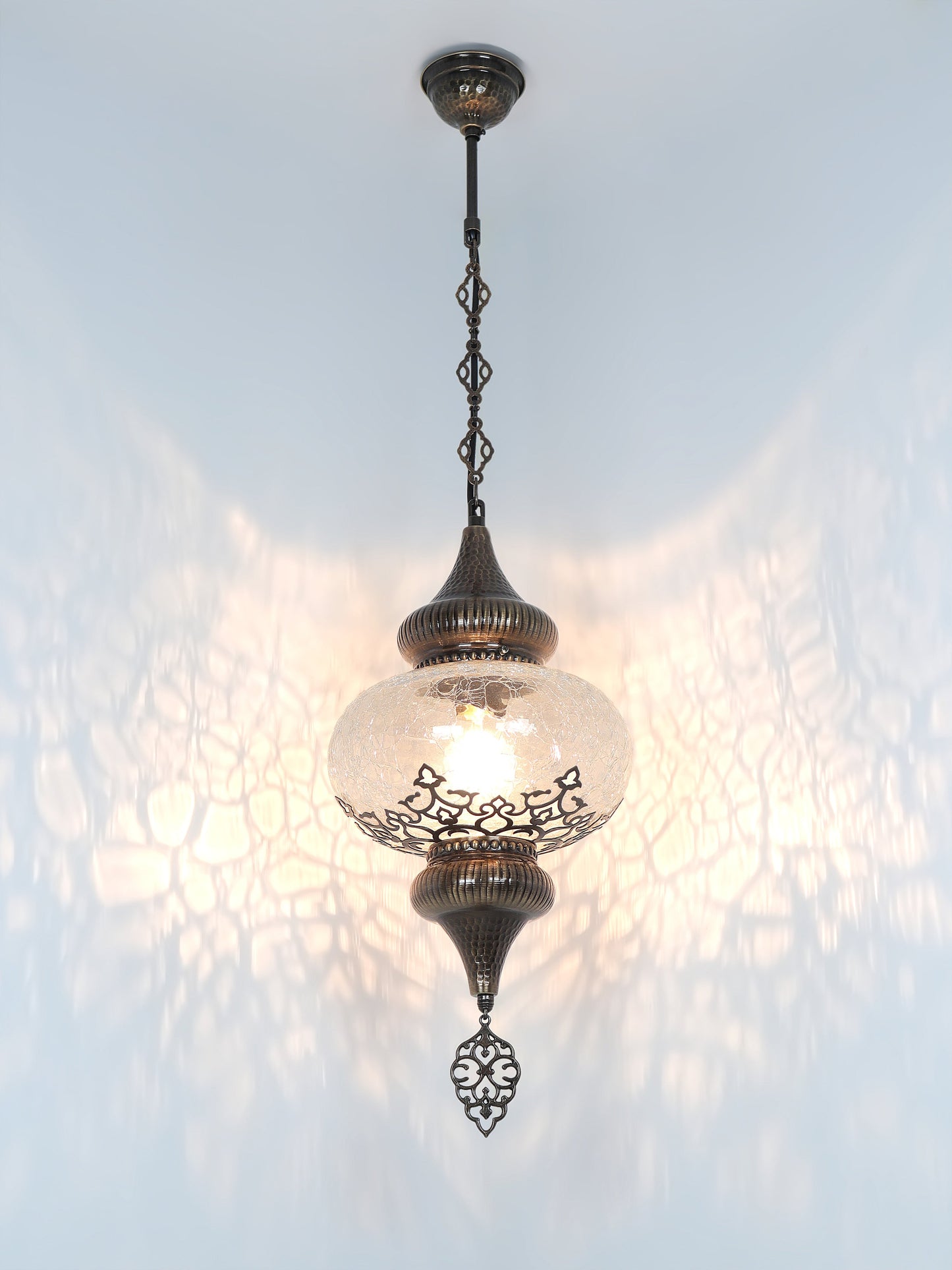 Ottoman Clear Glass Hanging Light