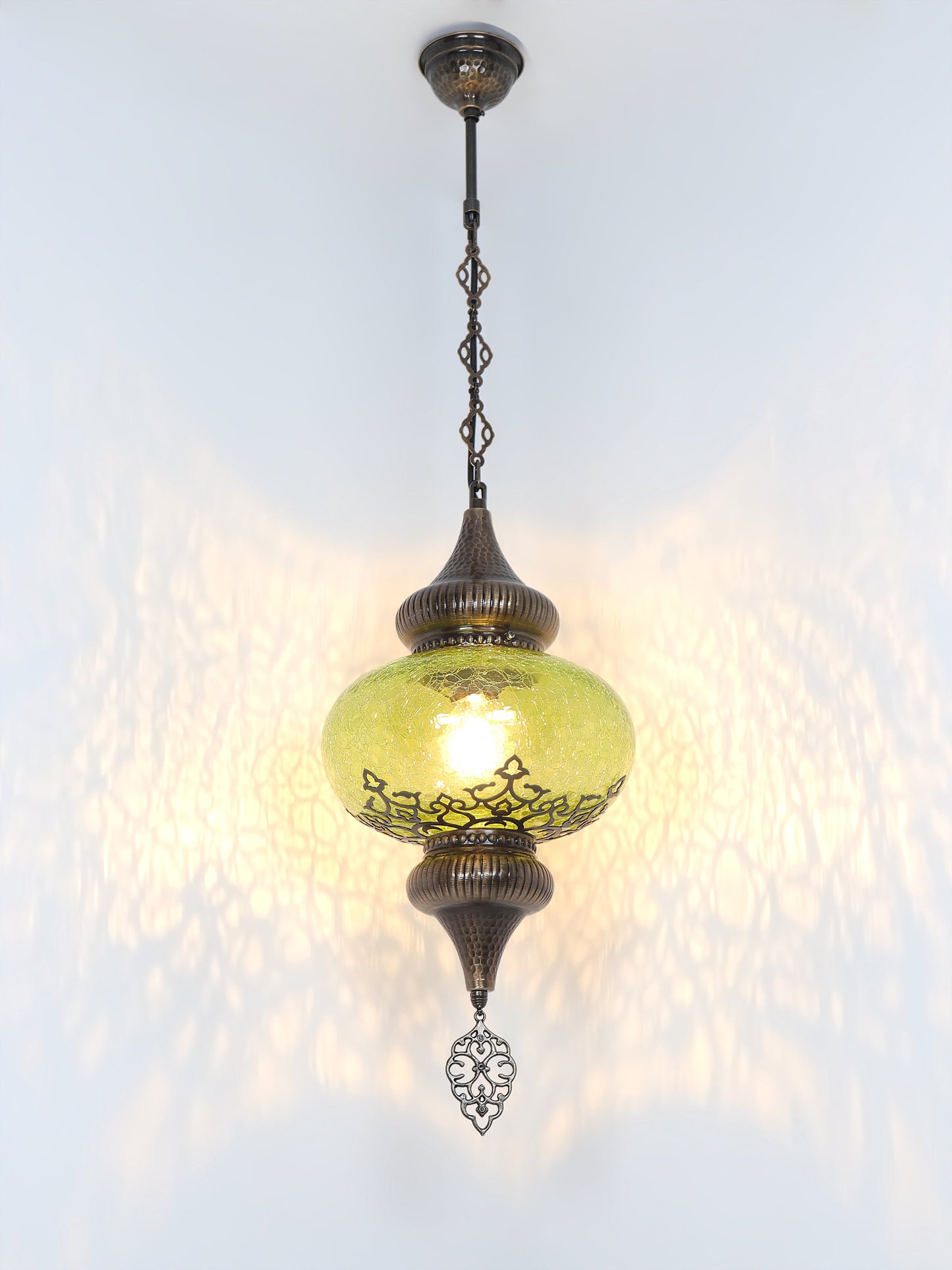 Ottoman Clear Glass Hanging Light