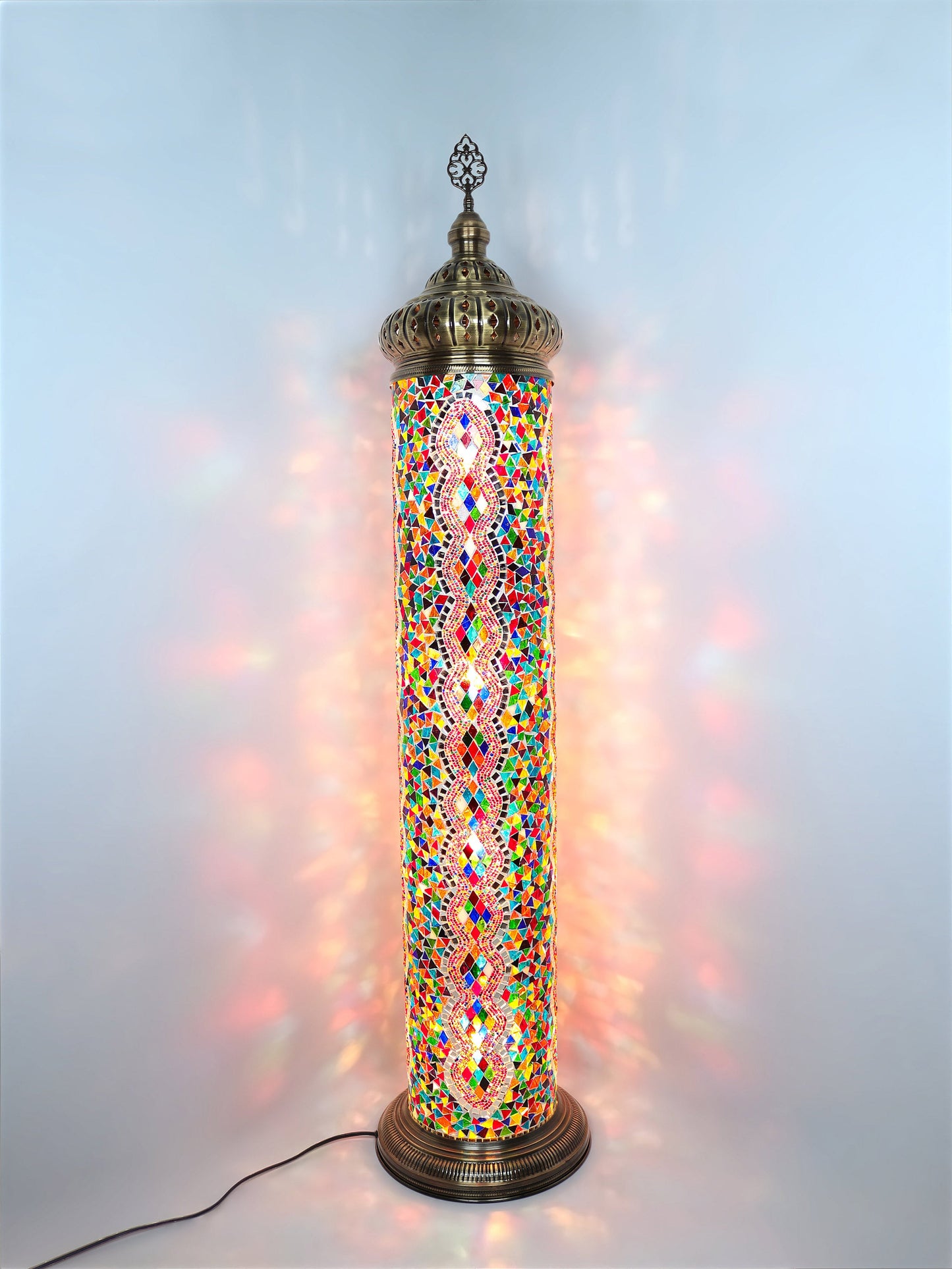 Turkish Mosaic Floor Lamp