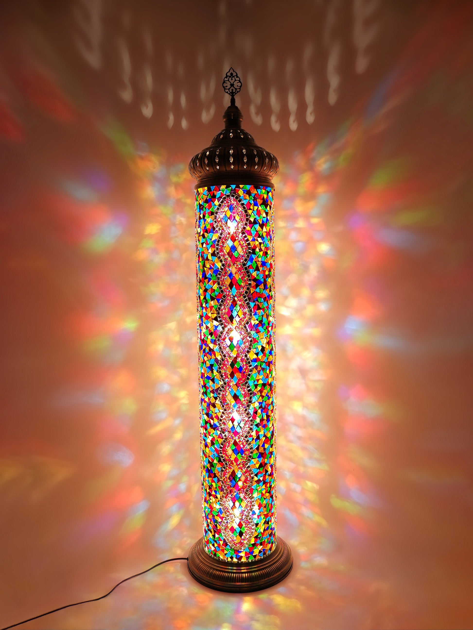 Turkish Mosaic Floor Lamp