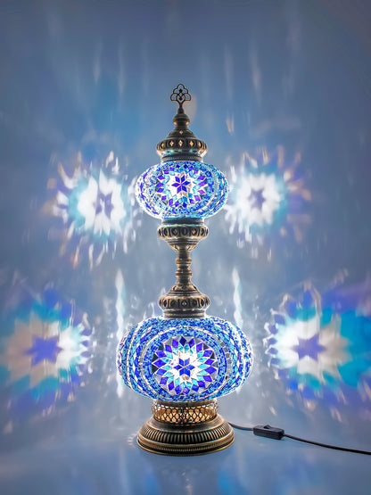 Ottoman Clear Glass Table Lamp
