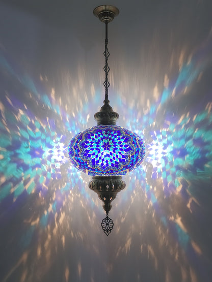 Turkish Mosaic Glass Hanging Lights