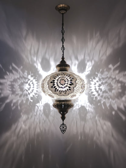 Turkish Mosaic Glass Hanging Lights