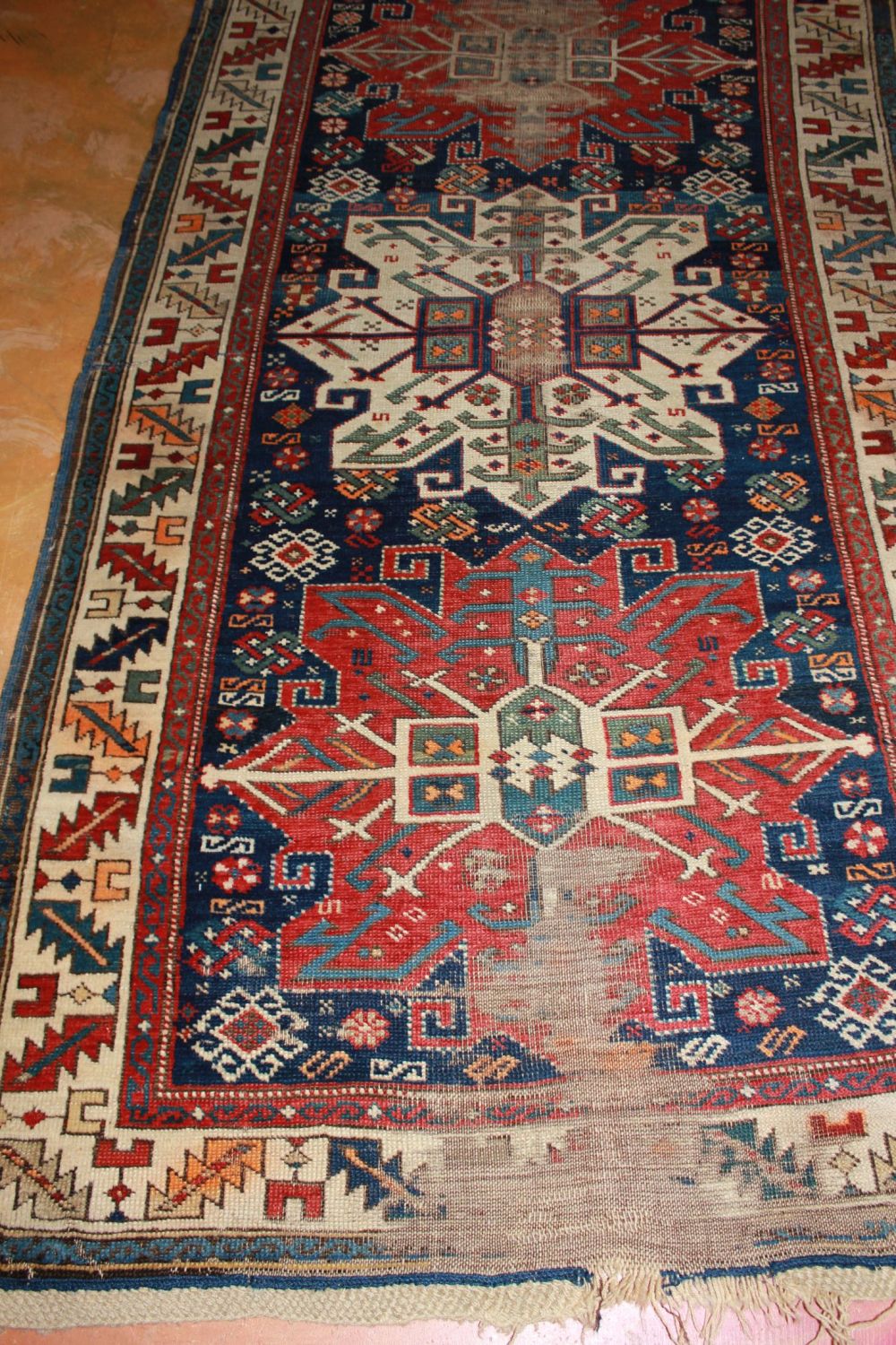 Carpet Antique Persian Sarouk Runner