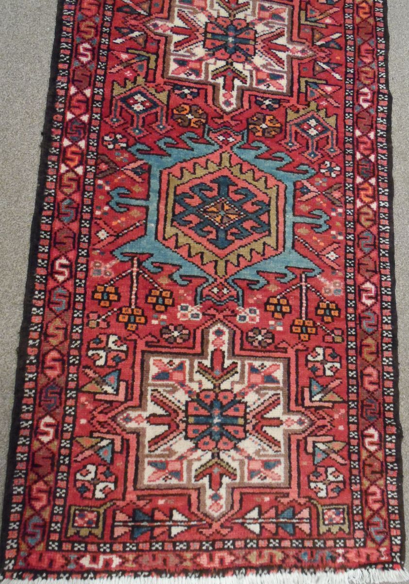 Carpet Antique Persian Heriz Runner
