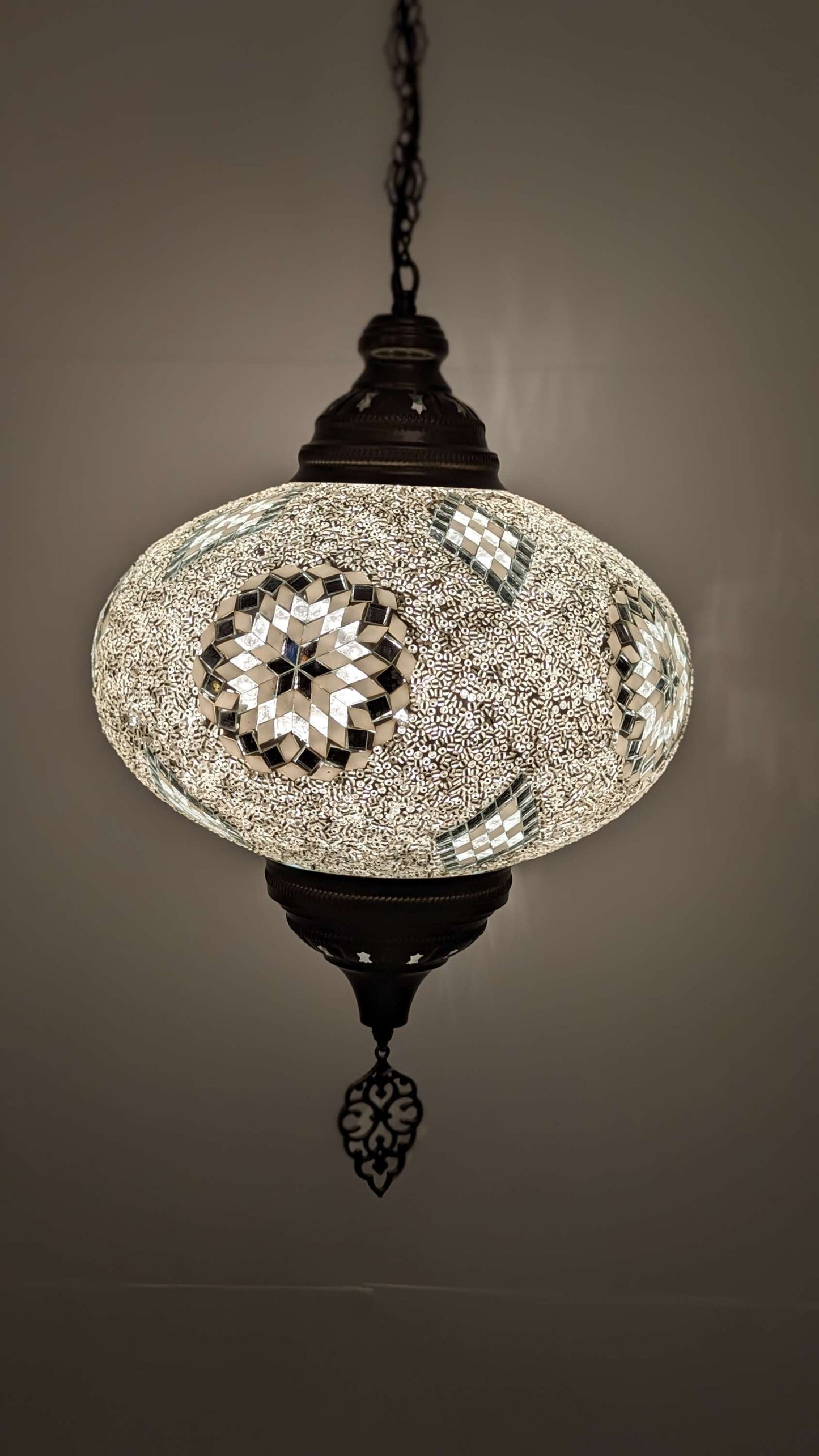 Turkish Floor Lamp Handmade Glass Mosaic