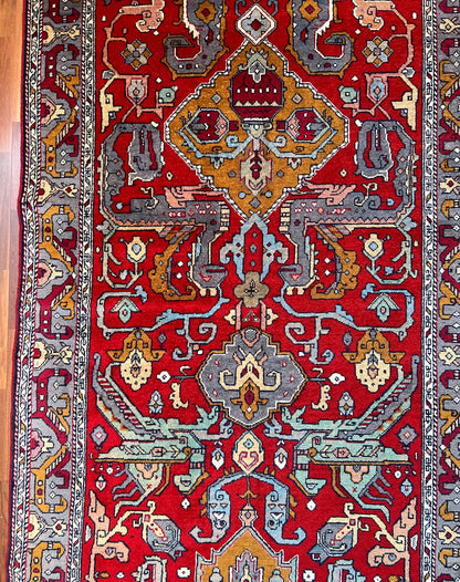 Carpet Antique Dragon Azeri Runner
